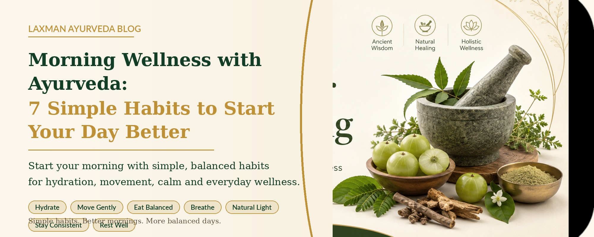 Morning Wellness with Ayurveda: 7 Simple Habits to Start Your Day Better